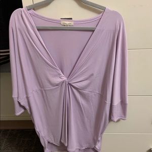 Lavender Tunic Top